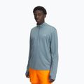 Bluză de alergare pentru bărbați Under Armour Launch 1/4 Zip jasper blue/reflective