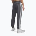 Pantaloni de antrenament pentru bărbați Under Armour Rival Fleece Colorblock castlerock/mod gray/white 3