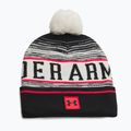 Căciulă de iarnă pentru bărbați Under Armour Halftime Pom Beanie stone/racer red/black