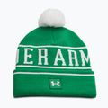 Căciulă de iarnă pentru bărbați Under Armour Halftime Pom Beanie team kelly green/white/white