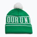 Căciulă de iarnă pentru bărbați Under Armour Halftime Pom Beanie team kelly green/white/white 2