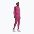 Pantaloni pentru femei Under Armour Rival Fleece dark maroon/white fuchsia dusk/white 2