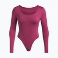 Body de antrenament pentru femei Under Armour Motion fuchsia dusk/dark maroon 5