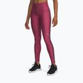 Legginsy pentru femei Under Armour Tech Wordmark Tape fuchsia dusk/black/white