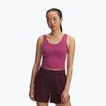Tricou de antrenament pentru femei Under Armour Vanish Seamless Tank fuchsia dusk/dark maroon/dark maroon