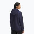Bluză pentru femei Under Armour Icon Fleece Taped Hoody washed navy/white 2