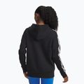Bluză pentru femei Under Armour Icon Fleece Taped Hoody black/white 2