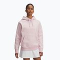Hanorac pentru femei Under Armour Rival Fleece Hoodie prime pink light heather/prime pink