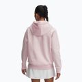 Hanorac pentru femei Under Armour Rival Fleece Hoodie prime pink light heather/prime pink 2