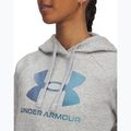 Hanorac pentru femei Under Armour Rival Feelce Shimmer Hoody mod gray light heather/iridescent 3