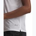Tricou de alergare pentru femei Under Armour Launch Jacquard white/reflective 3