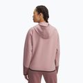 Bluză pentru femei Under Armour Unstoppable Fleece HZ tourmaline pink/maroon mist/black 2