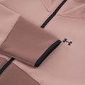 Bluză pentru femei Under Armour Unstoppable Fleece HZ tourmaline pink/maroon mist/black 7