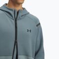 Bluză pentru bărbați Under Armour Unstoppable Fleece Full Zip HD jasper blue/serpentine/black 3