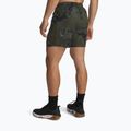 Pantaloni scurți de antrenament pentru bărbați Under Armour Project Rock Ultimate expedition green/black 3