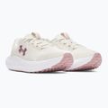 Pantofi de alergare pentru femei Under Armour Charged Surge 4 Summit White/Tourmaline Pink/Metallic Tourmaline Pink 2