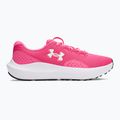 Pantofi de alergare pentru femei Under Armour Charged Surge 4 super pink/super pink/white