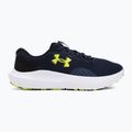 Pantofi de alergare pentru bărbați Under Armour Charged Surge 4 washed navy/black/high vis yellow 2