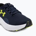 Pantofi de alergare pentru bărbați Under Armour Charged Surge 4 washed navy/black/high vis yellow 7