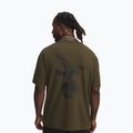 Tricou de antrenament pentru bărbați Under Armour Project Rock Q4 expedition green/black 2
