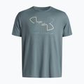 Tricou de antrenament pentru femei Under Armour GL Foundation Update jasper blue/khaki base/serpentine 3