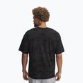 Tricou de antrenament pentru bărbați Under Armour HTW Athletic Dept AOP black/white 2