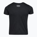 Tricou de antrenament pentru copii Under Armour Tech SSC SS black/white 2