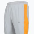 Pantaloni de alergare pentru bărbați Under Armour Velociti Storm mod gray/squad orange/reflective 3