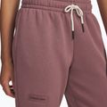 Pantaloni de antrenament pentru femei Under Armour Project Rock Icon maroon mist/black 3