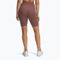Pantaloni scurți de antrenament pentru femei Under Armour Motion Bike EMEA sierra taupe/white 3