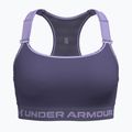 Sutien de antrenament Under Armour HeatGear High purple luxe/purple crest