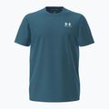 Tricou pentru bărbați Under Armour Logo Emb Heavyweight boundless blue/white
