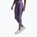 Colanți de antrenament pentru femei Under Armour HeatGear purple luxe/purple crest