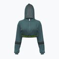 Bluză pentru femei Under Armour HeatGear Mesh FZ rack green/hyper green