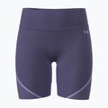 Pantaloni scurți de antrenament pentru femei Under Armour Vanish Seamless purple luxe/purple crest/purple crest