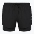 Pantaloni scurți de alergare pentru femei Under Armour Velociti Pro 4" 2N1 ultimate black/ultimate black/ultimate black