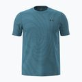 Tricou de antrenament pentru bărbați Under Armour Vanish Seamless Novelty blue haze/black