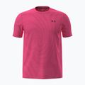 Tricou de antrenament pentru bărbați Under Armour Vanish Seamless Novelty bittersweet pink/black
