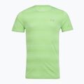 Tricou de alergare pentru bărbați Under Armour Velociti lumos lime/white