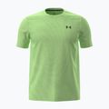 Tricou de antrenament pentru bărbați Under Armour Vanish Seamless Novelty lumos lime/black