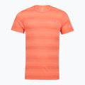 Tricou de alergare pentru bărbați Under Armour Velociti electric tangerine/black/green mode