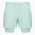 Pantaloni scurți de alergare pentru bărbați Under Armour Launch 5" 2IN1 refresh mint/castlerock