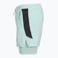 Pantaloni scurți de alergare pentru bărbați Under Armour Launch 5" 2IN1 refresh mint/castlerock 4