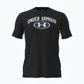 Tricou de antrenament pentru bărbați Under Armour WM Locker Tag black/white