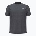 Tricou de antrenament pentru bărbați Under Armour Tech Textured castlerock/white