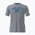 Tricou de antrenament pentru bărbați Under Armour WM Locker Tag mod gray/blue haze