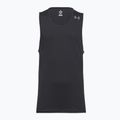 Tricou de alergare pentru bărbați Under Armour Velociti Pro Singlet black/black/metallic silver