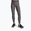 Colanți de antrenament pentru femei Under Armour HeatGear charcoal light heather/black