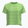 Tricou de alergare pentru femei Under Armour Velociti lumos lime/white