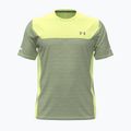 Tricou de antrenament pentru bărbați Under Armour Tech Utility fade green/steel